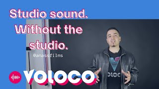 STUDIO SOUND IN VOLOCO  Make Great Voloco Tracks  VOLOCO Best Settings  Voloco Rap [upl. by Napoleon]