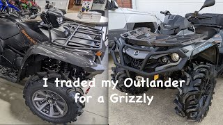 I traded my Outlander for a Grizzly [upl. by Gareri]