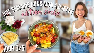 1 SEMAINE DANS MON ASSIETTE EN SÈCHE  SUPPRIMER LES GLUCIDES ⁉️  JOUR 3 [upl. by Charlena]