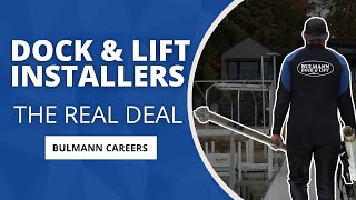 Dock Installer Bulmann Dock and Lift [upl. by Dwinnell575]