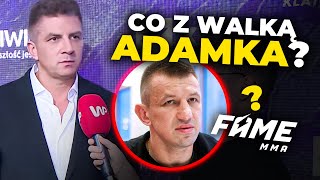 Jak zachowało się Fame MMA Mateusz Borek szczerze o walce Adamek vs Chalidow [upl. by Chon]