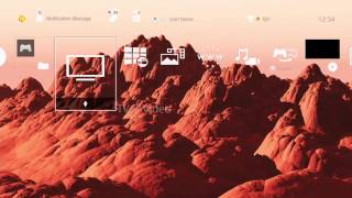 Mars Panorama  PlayStation 4 Dynamic Theme [upl. by Olnee]