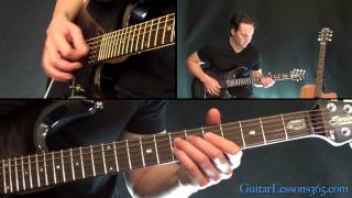 Hells Bells Guitar Lesson Pt1  ACDC  All Riffs [upl. by Einafats985]