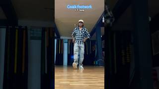 Easiest Footwork in Cwalk style cwalk jddancetutorial footworks [upl. by Varhol]