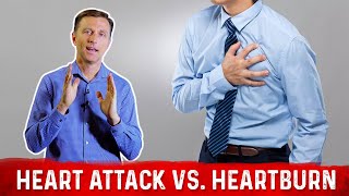 Heart Attack vs Heartburn How to Tell the Difference [upl. by Enilauqcaj927]