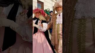 Costume parade Venice Carnival 2024 walkingtour travel [upl. by Siraval]