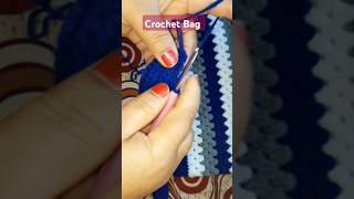 Crochet Bag Handles Tutorial How To Crochet Bag Handlesestherdahal crochet crochetshoulderbag [upl. by Acissj]