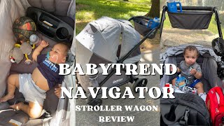 Babytrend Navigatior Review  Wagon Stroller recommendations to replace our Doona Car seat [upl. by Aicala]