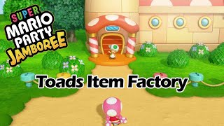 UNLUCKIEST Mario Party player plays TOADS ITEM FACTORY 🥎🎮 Super Mario Party Jamboree [upl. by Enner]