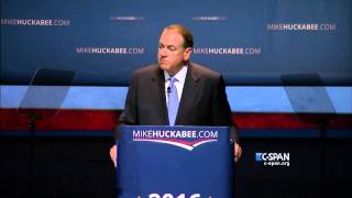 Mike Huckabee Presidential Announcement Full Speech CSPAN [upl. by Emirej]