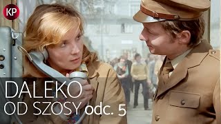 Daleko od szosy odcinek 5  Pod prąd  Leszek wraca do Łodzi  Kultowy Serial Obyczajowy PRL [upl. by Ardnosal208]