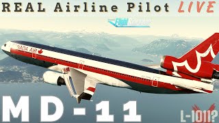 Why Do I like this plane  Vancouver to Ketchikan  Real Airline Pilot  msfs2020 md11 tfdi [upl. by Fenn]