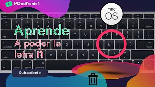 Aprende a poner la letra ñ en Mac [upl. by Eirehc110]