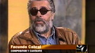 Entrevista a Facundo Cabral en FORO con Gilberto Marcos en el año 2000 [upl. by Zusman413]