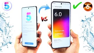 Realme Ui 60 vs Realme Ui 50 Comparison  real difference [upl. by Alfredo]