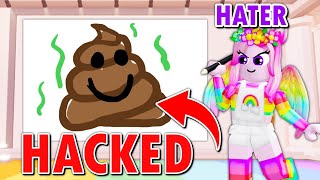 My Hater HACKED My ACCOUNT And Got Me BANNED   Speed Draw [upl. by Sikras238]