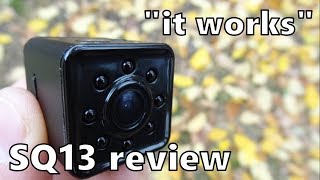 Quelima SQ13 Mini Camera Unboxing [upl. by Iaka]