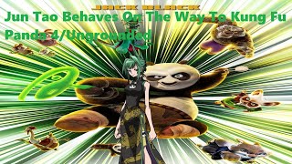 Jun Tao Behaves on the way to Kung Fu Panda 4 ungrounded FT CuteGirlyTomboyWhoLovesAnime [upl. by Agamemnon295]