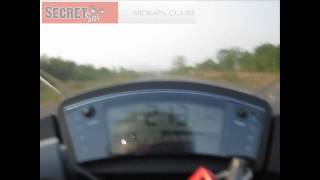 2010 Kawasaki Ninja 650R Top Speed 220 kmhr [upl. by Tirza]