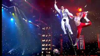 The Perezoff  Unicycle Acrobatic Act  The world greatest Cabaret [upl. by Ecraep]