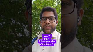 How to Start Schengen Visa Application fintechuk travel schengenvisa [upl. by Erreid]