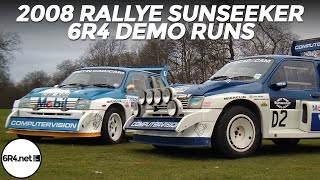 MG Metro 6R4 Demo Runs  Rallye Sunseeker 2008 [upl. by Bensky]