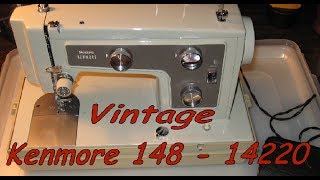 Vintage Kenmore 148 14220 Demonstration A Little Jewel [upl. by Panta]