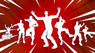 All Legendary TikTok Dances amp Emotes in Fortnite [upl. by Karilla]