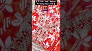 🧡Alia cut suit aliacutkurti meesho suit trending viralvideo shorts short bindassarz fashion [upl. by Annyrb]