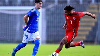 Mattia Liberali vs Wales U19  GOAL AND ASSIST  17 Years Old  Italy 3x3 Wales U19 🇮🇹🔥 [upl. by Haimirej]