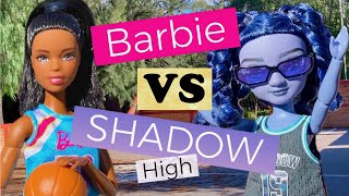 BARBIE vs SHADOW HIGH 🏀⛹️‍♀️ Friendly basketball game 😃🥇 Review 🌸 [upl. by Rubie826]