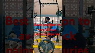 How to Properly deadlift to avoid injuries amp Back pains ✅🔥💪🏽 deadlift backpain gym [upl. by Lucchesi]