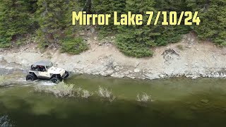 Tincup Pass I Mirror Lake I Deep Water I Update [upl. by Hasila]