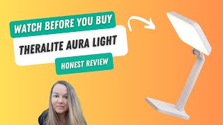 Theralite Aura Light Therapy Lamp Review [upl. by Lyndel347]