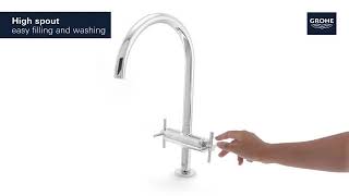 Grohe Atrio Kitchen faucet Type C  Baterie de bucatarie Grohe Atrio 30362000 [upl. by Mcculloch356]