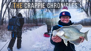 Divide amp Conquer  HIKING to Untouched BRICK Crappies  The Crappie Chronicles S4E10 [upl. by Vale]