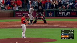 Greg Bird Solo Homerun vs Astros  Yankees vs Astros Game 1 ALCS [upl. by Dre507]