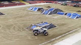 Monster Jam UK Tour Principality Stadium Cardiff [upl. by Aksehcnarf]