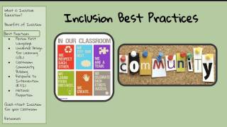 Inclusive Practices in Your Classroom [upl. by Llirrehs844]