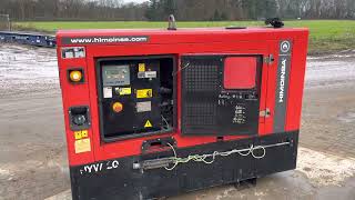 Himoinsa HYW20KVA Generator  Yanmar Engine  Refnr BM4258 [upl. by Sandi]