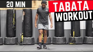 20 MIN  ENERGETIC TABATA Workout  BODYWEIGHT WORKOUT  TABATA HIIT Workout [upl. by Hillhouse]