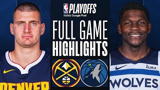 2 NUGGETS at 3 TIMBERWOLVES  FULL GAME 6 HIGHLIGHTS  May 16 2024 [upl. by Inoy]