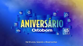 ANIVERSÁRIO ORTOBOM  55 ANOS [upl. by Docilla137]