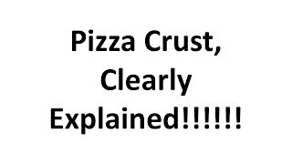 StatQuest How to make a Mean Pizza Crust [upl. by Akeylah965]