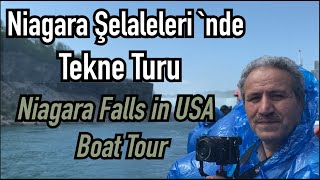 Niagara Şelalesinde Tekne Turu Harika  Niagara Falls in USA Boat Tour [upl. by Dleifxam477]