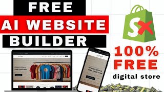 ❌FORGET Shopify Use this Free AI Website Builder to Create Your Online Store🤑  Digital Products [upl. by Paolo789]