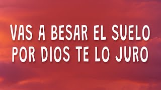 Vas a besar el suelo por Dios te lo juro  Pesado  A chillar a otra parte Letra [upl. by Aidualk587]