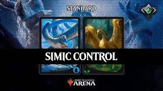 SIMIC CONTROL Road to Mythic  MTG Arena Standard [upl. by Sybyl]