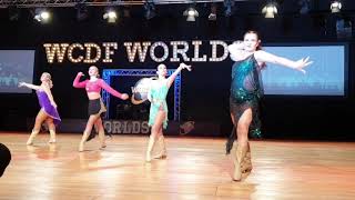 2019 WCDF World Championship Advanced Adult Final CubanRumba [upl. by Revkah]