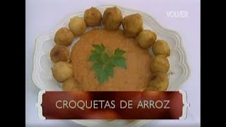 Croquetas de Arroz 🍚 Karlos Arguiñano en tu Cocina 🥚 1999 🇦🇷 [upl. by Llednyl730]